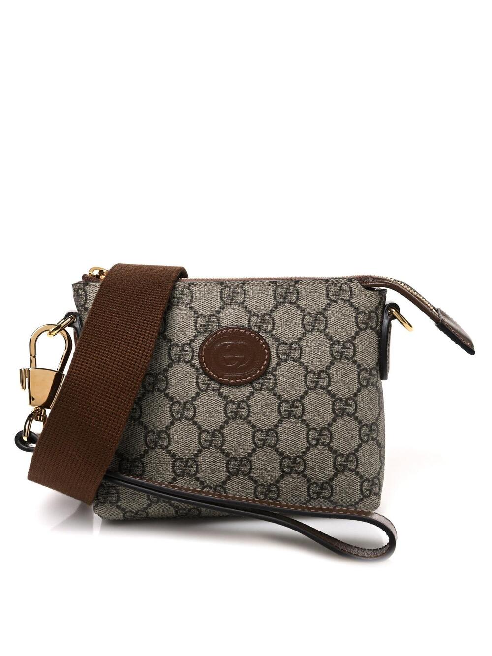 Gucci Gg Supreme Azalea Calfskin Small #377947G10B